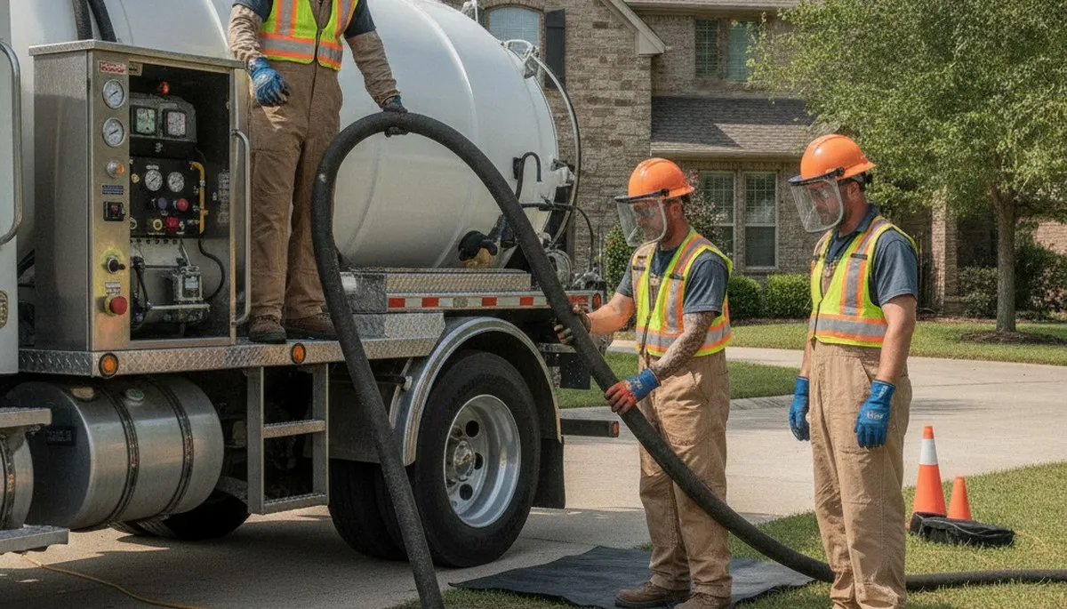 Septic pumping service for Overland Park, KS homes by On Call Plumbers